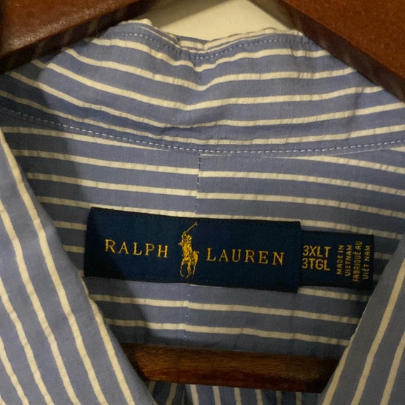 Ralph Lauren blue button down - Picture 3 of 3